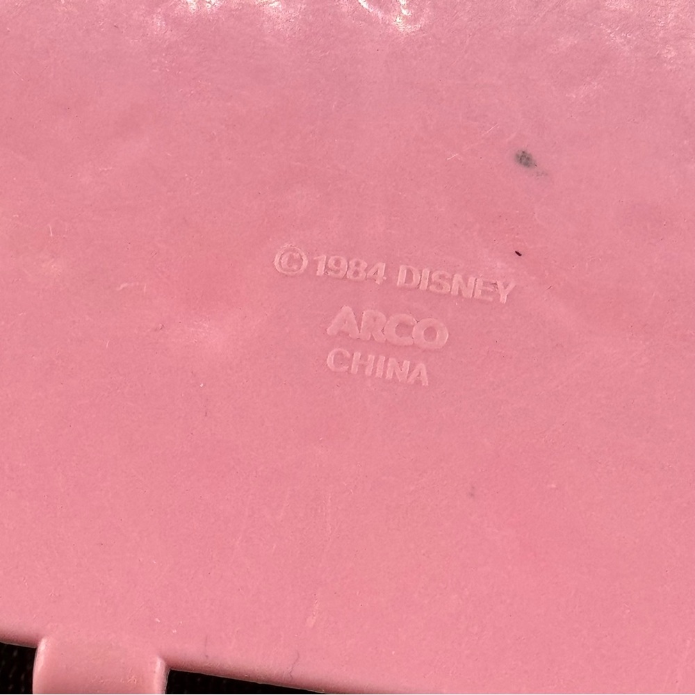 Vintage 1984 Arco Disney Minnie & Mickey Nursery Play Set Accessories - Picture 8 of 8